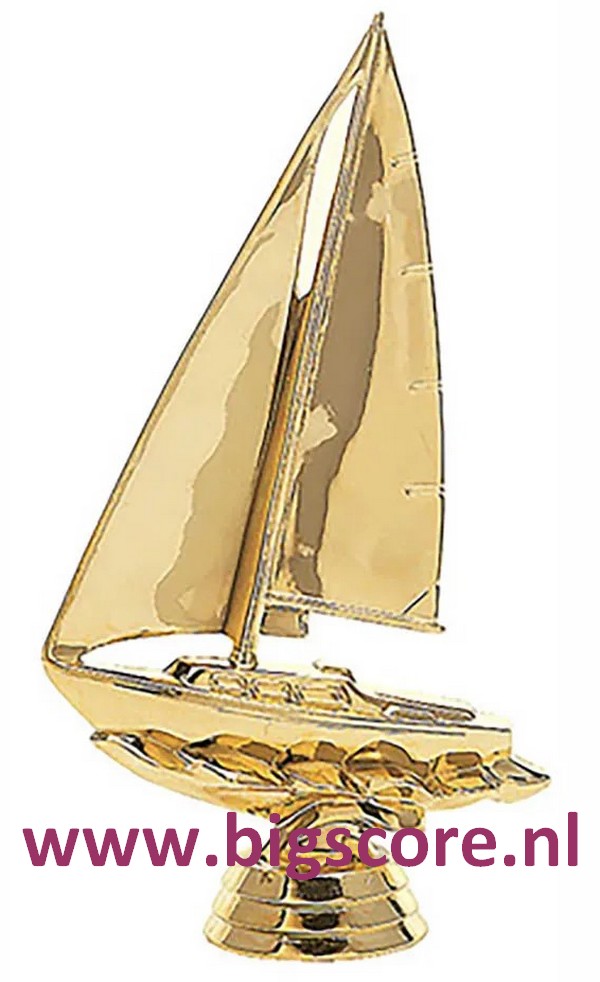 Zeilboot Figuur 5034 Goud